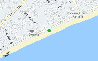 Map of 613 S. Ocean Blvd. P3, North Myrtle Beach, SC 29582, USA