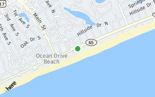 Map of 300  N Ocean Blvd #1606 Avista Resort, North Myrtle Beach, SC 29582