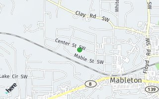 Map of 1147 Center Street, Mableton, GA 30126, USA
