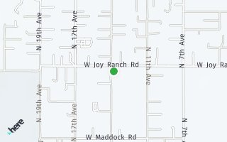 Map of 1419 W Joy Ranch Rd, Phoenix, AZ 85086, USA