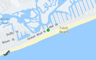 Map of 4305  N Ocean Blvd 105, North Myrtle Beach, SC 29582