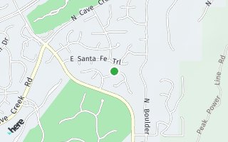 Map of 10872 E. Scopa Trail Luxury Home On 1.7 Acres, Scottsdale, AZ 85262, USA