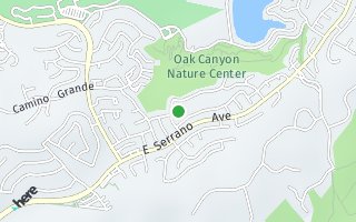 Map of 6721 E. Johnstown Circle, Anaheim Hills, CA 92807, USA