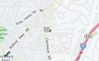 Map of 1817 McJenkin Drive, Atlanta, GA 30345, USA