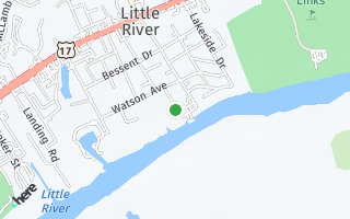 Map of 4456  WATERFRONT DRIVE, LITTLE RIVER, SC 29566