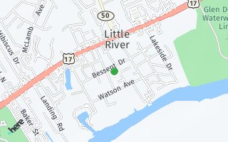 Map of Cloverleaf Drive 274, Little River, SC 29566, USA