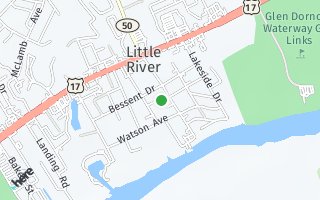 Map of 1575  Platt Drive, Little River, SC 29566