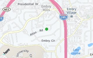 Map of 3252 Alton Road, Embry Hills, GA 30341, USA