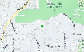 Map of 2121 Skyline Drive, Fullerton, CA 92831, USA