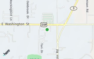 Map of 2303 Pine Street, Idabel, OK 74745, USA