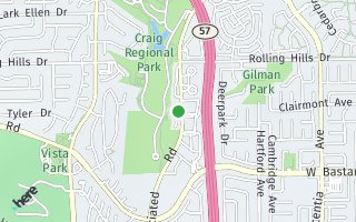 Map of 2756 Craig Circle, Fullerton, CA 92835, USA