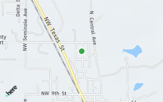 Map of 301 Northwest 15th St, Idabel, OK 74745, USA
