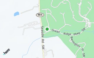 Map of 293 Sedgefield Pl, Ocean Isle Beach, NC 28469, USA