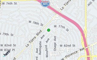 Map of 5727 West 79th Street, Los Angeles, CA 90045, USA
