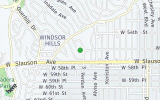 Map of 5622 S. Verdun Ave, Windsor Hills, CA 90043, USA