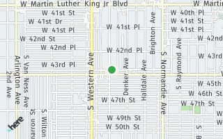 Map of 4326 S. Harvard Blvd., Los Angeles, CA 90062, USA