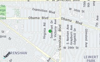 Map of 3748 Wellington Rd, Los Angeles, CA 90016, USA