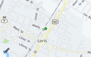 Map of 4188 Elm Street, Loris, SC 29569