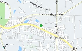 Map of 1005  Manchester Way, Roswell, GA 30075, USA