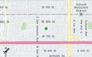 Map of 284 Van Ness Ave, Upland, CA 91786, USA