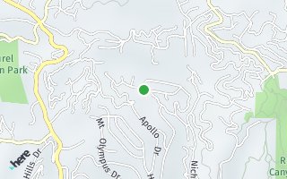 Map of 7604 Willow Glen Rd., Los Angeles, CA 90046, USA