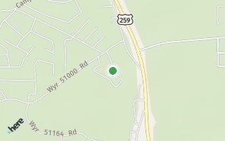 Map of Woodland Circle, Hochatown, OK 74728, USA