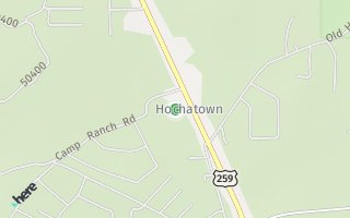 Map of 47 Tahnee Lane, Hochatown, OK 74728, USA