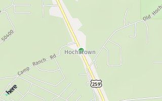 Map of U S Highway 259 North, Broken Bow, OK 74728, USA