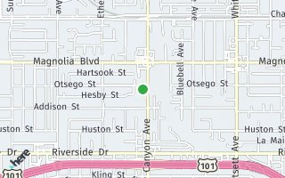 Map of 5055 Coldwater Canyon Ave Unit 203, Sherman Oaks, CA 91423, USA