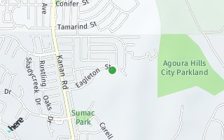 Map of 28724 Eagleton, Agoura Hills, CA 91301, USA