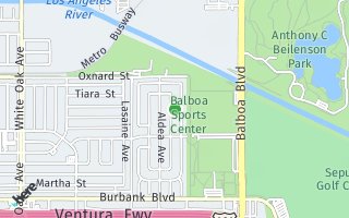 Map of 5912 Ostrom Ave., Encino, CA 91316, USA