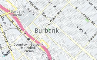 Map of 201 E Angeleno Ave #407, Burbank, CA 91502, USA
