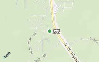 Map of Lot 79 in the Timber Creek Trails Subdivision, Broken Bow, OK 74728, USA