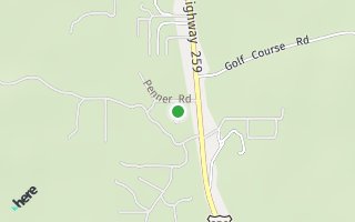 Map of 67 EG Lane, Hochatown, OK 74728, USA