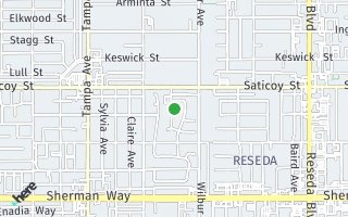 Map of 7512 Wystone Ave, Reseda, CA 91335, USA