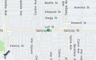 Map of 19523 Saticoy Street, Reseda, CA 91335, USA