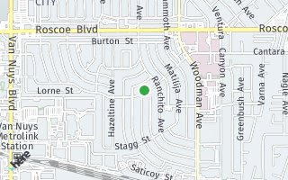Map of 13915 Lanark Street, Panorama City, CA 91402, USA