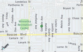 Map of 8415 Oakdale Avenue, Winnetka, CA 91306, USA