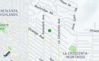 Map of 2919 Frances Ave, La Crescenta, CA 91214, USA