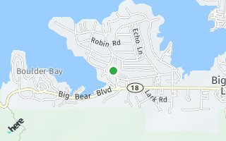 Map of 707 Circle, Big Bear Lake, CA 92315, USA