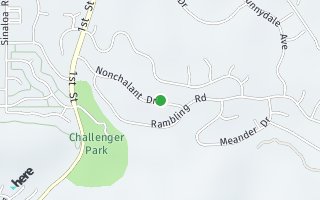 Map of 1307 Nonchalant Drive, Simi Valley, CA 93065, USA