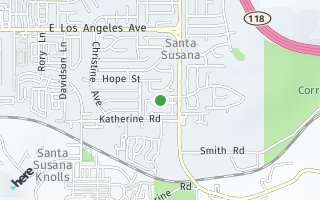 Map of 6491 Twin Circle Lane #2, Simi Valley, CA 93063, USA