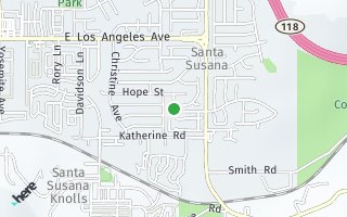 Map of 1559 Gateway Avenue, Simi Valley, CA 93063, USA