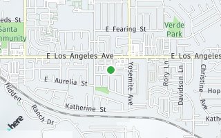 Map of 1928 Stow St., Simi Valley, CA 93063, USA