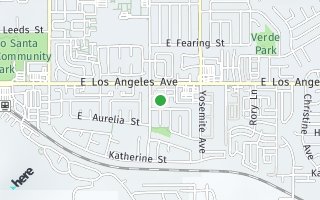 Map of 1878 Stow Street, Simi Valley, CA 93063, USA