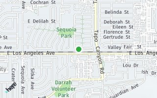 Map of 3844 Aztec Ct., Simi Valley, CA 93063, USA