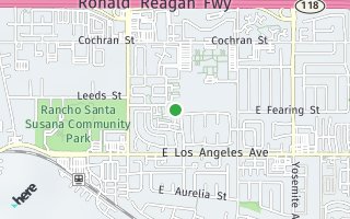 Map of 2206 Birchglen At. Unit 86, Simi Valley, CA 93063, USA