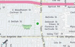Map of 3970 Celia Court, Simi Valley, CA 93063, USA