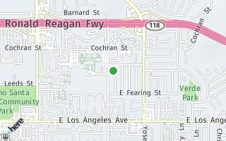 Map of 2283 Emmett Avenue, Simi Valley, CA 93063, USA