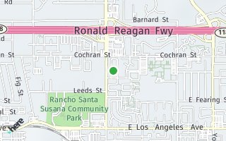 Map of 2338 Hampton Ave., Simi Valley, CA 93063, USA